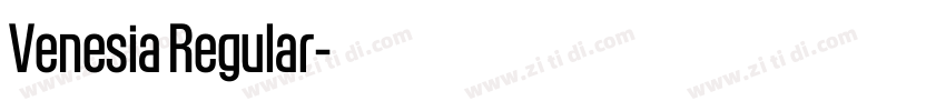 Venesia Regular字体转换